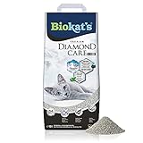 Biokat's Diamond Care Classic, para gatos, sin fragancia - Arena fina con...