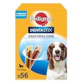 Pedigree Dentastix Snack Dental para la Higiene Oral de Perros Medianos (1 Pack...