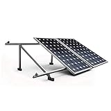Estructura Solar Suelo de Aluminio para todos tipos de Panel Solar (2 Paneles)