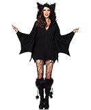 LaLaAreal Disfraz de Halloween Vestido de bruja Hechicera Fantasma Novia Batman...