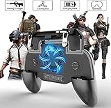 OXOQO PUBG Mobile Game Controller 4 en 1 Gamepad Gatillos con Banco de Energía...