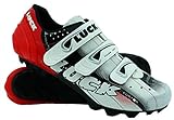LUCK Zapatillas de Ciclismo Extreme 3.0 MTB,con Suela de Carbono y Triple Tira...