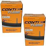 CONTINENTAL MTB 29 x 1.75-2.5, válvula Presta (Fina), 42 mm Cámara de Aire,...