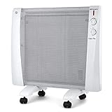 Orbegozo RM 1500 - Radiador de mica, 3 niveles de calor, termostato regulable,...