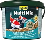 Tetra Pond Multi Mix, Comida para varios peces de estanque con cuatro tipos de...