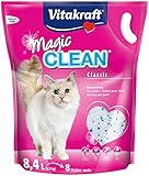Vitakraft - Magic Clean, Perlas de Gel de Sílice Súper Absorbentes - 8,4 L /...