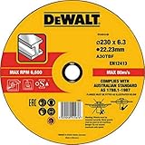 DEWALT DT43919-QZ - Disco de desbaste concavo para metal con grano profesional...