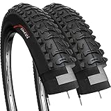 Fincci Par 26 x 1,95 Pulgadas 53-559 Plegable Cubiertas para MTB Montaña...