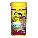 JBL Novo Guppy - Comida para acuariofilia, 250 ml - Juego de 3 Unidades