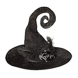 Boland 30793 Duvessa - Sombrero de bruja, color negro, talla única