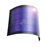Cargador solar flexible de película fina – Módulo de panel solar DIY 1 W 6 V...