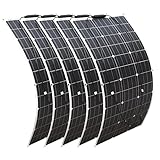 LONFPA Panel Solar Flexible 500W 16V Placa Solar Portatil Paneles Solares...