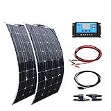 XINPUGUANG 200W kit de Panel Solar 2pcs 100w fotovoltaico módulo monocristalino...
