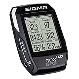 Sigma Sport Rox Gps 11.0 - Set con Ciclocomputador, Color Negro, Talla Unica