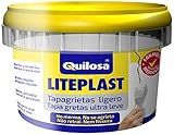 Quilosa Liteplast - Pasta para grietas (250 ml, ligero) color blanco