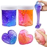 SWZY El más Nuevo Starry Sky Slime, Fluffy Slime Toy Floam Mezcla Nube Slime...