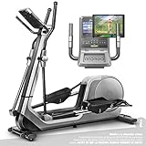 Sportstech Bicicleta elíptica LCX800, Luxus Pantalla Android Multifuncional,...