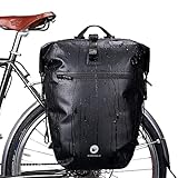 WILDKEN Bolsa Alforja Trasera para Bicicleta,Multifuncional Bolsa Trasera para...