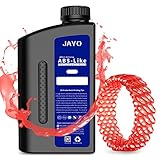 JAYO Resina para Impresora 3D ABS-Like 1000g Rojo clear, Resina de Fotopolímero...
