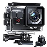 Victure AC800 Cámara Deportiva Wi-Fi 4K Ultra HD 20MP (Action Camera Acuatica...