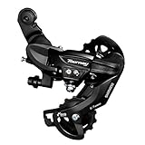 SHIMANO Cambio Trasero Tourney TY300 6/7V, con Pata, Unisex-Adulto, Negro,...