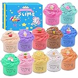 12 de Kits de Fluffy Butter Slime, con Unicornio y Accesorios para la Slime de...