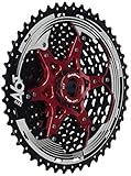 SUN RACE CSMX8 11-Speed Cassette 11-46T. Black, Adultos Unisex, Negro, ESTANDAR