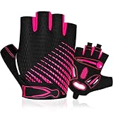 BTNEEU Guantes Ciclismo Medio Dedo Guantes Bicicleta Montaña, Guantes Ciclismo...