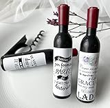 Uvimark - 25 Sacacorchos Magnéticos Personalizados - para Botellas Vino -...