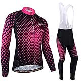 BXIO Pareja Ciclismo Ropa, MTB Invierno Hombres Ciclismo Jerseys de Manga Larga...