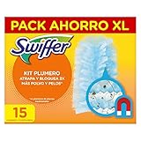 Swiffer Kit Plumero Atrapapolvo, Atrapa Y Retiene 3 Veces Mas Polvo Y Suciedad,...