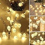 SUPAREE Halloween Luces de cuerda de decoración, accesorios para el hogar de...