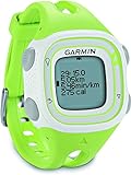 Garmin Lauf-Uhr Forerunner 10 Reloj GPS Producto refurbish, Blanco y Verde,...