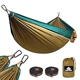 NATUREFUN Hamaca Ultraligera para Viaje y Camping (275x140 cm) | 300kg de...