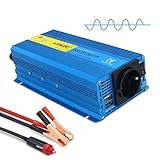 Yinleader Inversor De Corriente Onda Sinusoidal Pura 1000W Transformador De 12v...