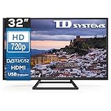 TD Systems K32DLM10H - Televisor 32' (2X HDMI, VGA, USB, 800 PCI Hz, Grabador...