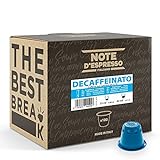 Note d'Espresso - Descafeinado - Cápsulas de Café - Compatibles con Cafeteras...