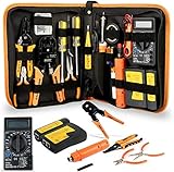 Kit de herramientas para reparaciones o instalaciones en red, con...