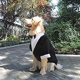 XUUX Ropa De Traje De Boda para Perro Grande, Trajes De Esmoquin para Perro...