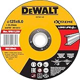 DEWALT DX7941-AE - Disco de desbaste concavo para metal 125 x 6 x 22.23mm