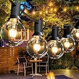 Guirnaldas Luces Exterior, YINAMA 9.5M 25+4 Cadena de Luz con Bombillas IP44...